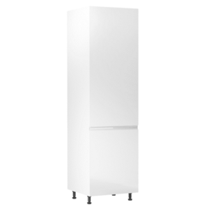 Élelmiszer szekrény, fehér/fehér extra magasfényű, jobbos, AURORA D60R kép