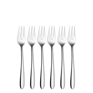 Süteményes villa szivecskével 6 db - Love Cutlery - 116605 kép