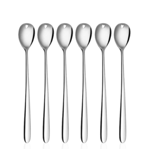 Latte kanál szivecskével 6 db - Love Cutlery - 116606 kép
