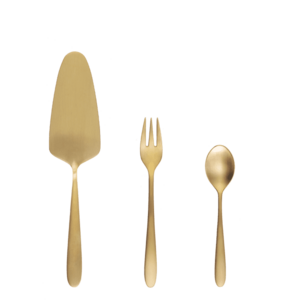 Torta szett 13 db - Alpha PVD arany - 116646 kép