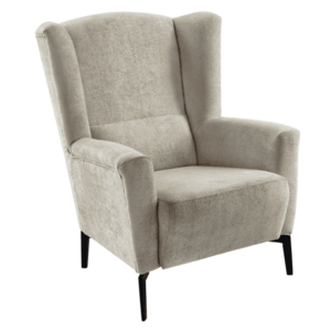 Füles fotel, krémszínű, ALURA kép