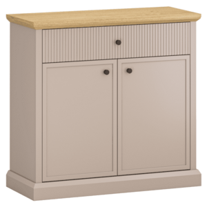 Komód, szürkésbarna Taupe/kő tölgy, IDOL 2D1S kép