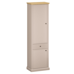 Polcos szekrény, szürkésbarna Taupe/kő tölgy, IDOL 2D1S kép