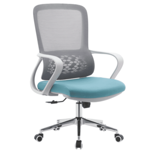 Irodai szék, szürke/kék, FOSTER TYP 2 kép