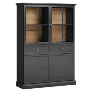 Vitrin, fekete grafit, LOCCA W4D2S kép