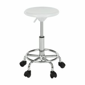 Szék, fehér/króm, MABEL 4 NEW kép