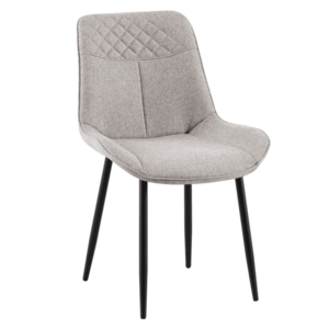 Étkezőszék, bézs/fekete, ALIA kép