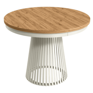 Kihúzható étkezőasztal, craft arany tölgy/kasmír, 100-180x76, 6 cm, GERDONY kép