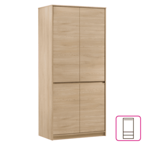 Szekrény, cremona, MANOL S4D kép