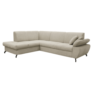 Ülőgarnitúra, bal oldali, bézs, COHEN ROH kép