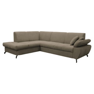 Ülőgarnitúra, bal oldali, barna, COHEN ROH kép