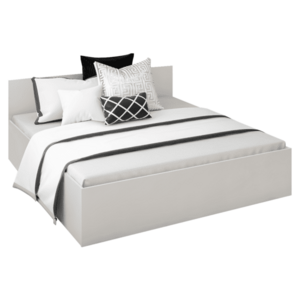 Ágy fém ráccsal és tárolóhellyel, 180x200, kasmír, DOLI kép