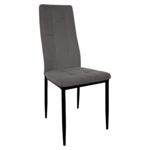 Étkezőszék, szürke/fekete, KALISTA kép