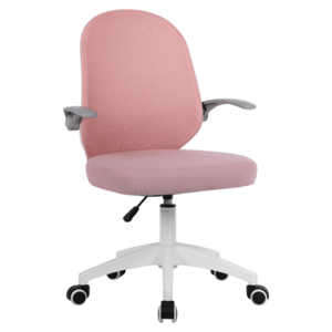 Irodai szék, rózsaszín/fehér, PASTURA kép