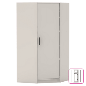 Sarokszekrény, kasmír, BENA 3 kép