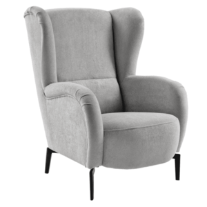 Füles fotel, szürke, RAMON kép