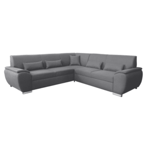 Ülőgarnitúra, szövet világosszürke, balos, AMILA ROH kép