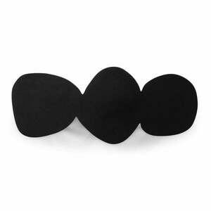 Fekete fém fali fogas 35 cm Tumulo – Spinder Design kép