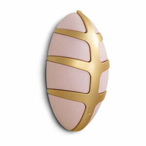 Világos rózsaszín-aranyszínű fali műanyag akasztó Bug – Spinder Design kép