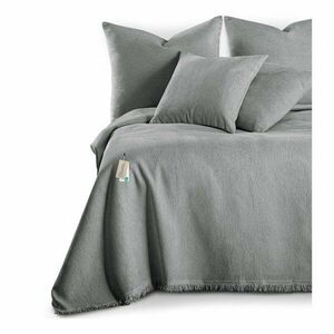 Szürke zsenília ágytakaró 220x240 cm Talo – Filumi kép