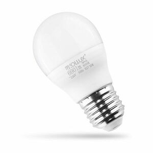 Semleges fehér LED izzó E27, 7, 5 W – Sollux kép