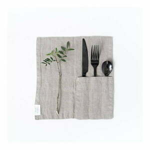 Len evőeszköztartó zseb 2 db-os 23x23 cm Natural – Linen Tales kép