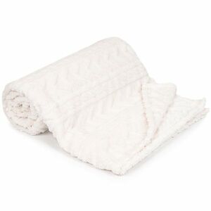 4Home Cozy Knit takaró, krém színű, 150 x 200 cm kép