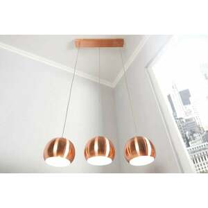 COPPER BALL 3 réz függőlámpa kép