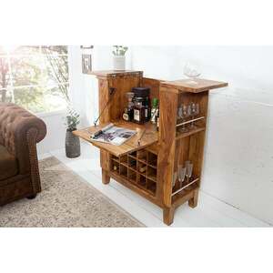 MAKASSAR rózsafa bárszekrény kép