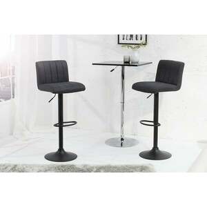 PORTLAND vintage szürke bárszék 88-109 cm kép