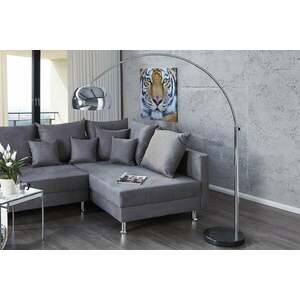 BIG BOW II króm állólámpa 170-205 cm kép