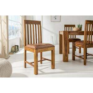 MAKASSAR rózsafa párnázott szék kép