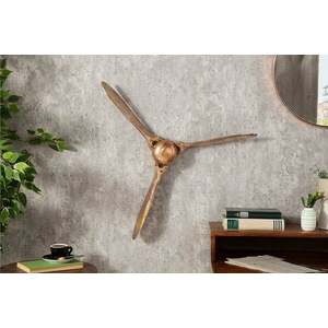 PROPELLER bronz fém faldísz 60x60x8 kép