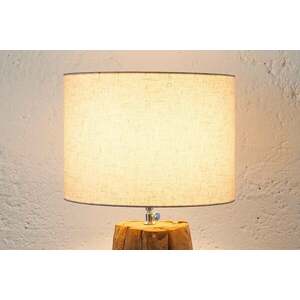 ROOTS fehér lenvászon lámpabúra 30x30x23 kép