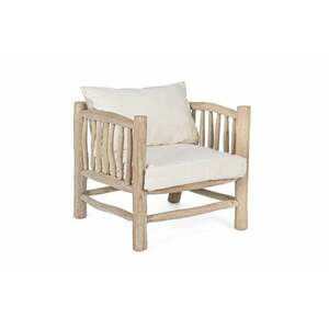 SAHEL natúr fotel párnával kép