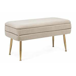 PAVLINA bézs tárolós ülőpad kép