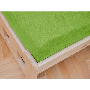 Gyerek frottír lepedő 70x140 cm zöld kép