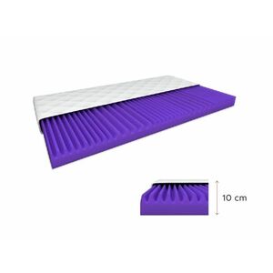 Hab matrac DELUXE 80 x 200 cm Matracvédő: Matracvédővel kép