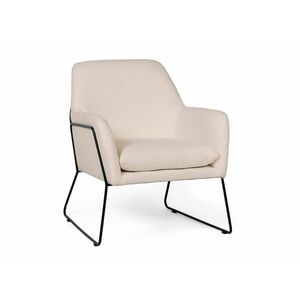 Krém dizájn fotel MILAN kép