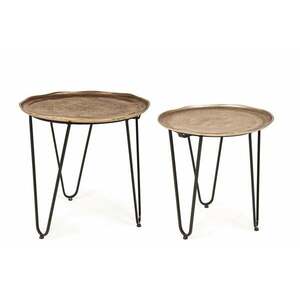 AMIRA 2 részes kerek dohányzóasztal V3 kép