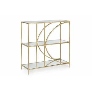 ELENOR alacsony könyvespolc 3 polccal kép