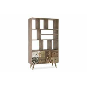 DHAVAL könyvespolc 2 ajtóval kép