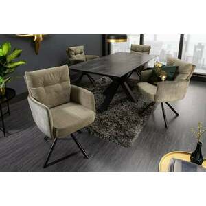 BIG GEORGE zöld bársony szék kép