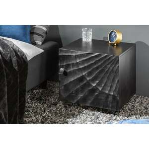 SCORPION fekete mangófa éjjeliszekrény kép