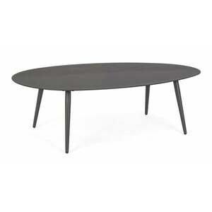 RIDLEY szürke dohányzóasztal 120cm kép