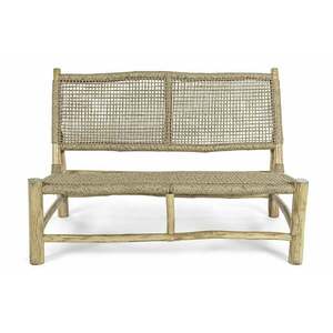 LAMPOK barna teakfa kanapé kép