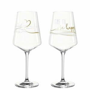 LEONARDO PRESENTE pohár szett 2részes boros kép