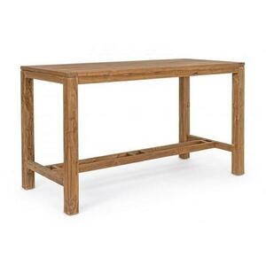 MARICRUZ barna Teakfa bárasztal 180cm kép