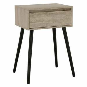 ALYSANDRA fekete mdf éjjeliszekrény kép