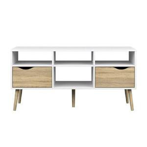 OSLO fehér mdf tv szekrény kép